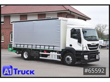 Tenteli kamyon Iveco Stralis 360, Stapler, Mitnahmestapler, ADR, Gas: fotoğraf 1