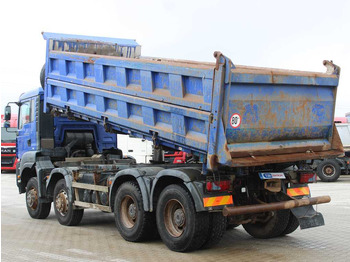 Damperli kamyon MAN TGA 41.480, 8X6, THREE SIDED, EURO 3, RETARDER, 17m³: fotoğraf 5