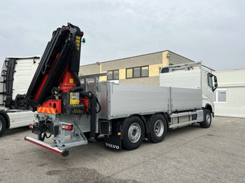 Yeni Sal/ Açık kasa kamyon, Vinçli kamyon Volvo FH 500 6X2 Euro6, Retarder, Pritsche, Palfinger PK22002-EH: fotoğraf 4