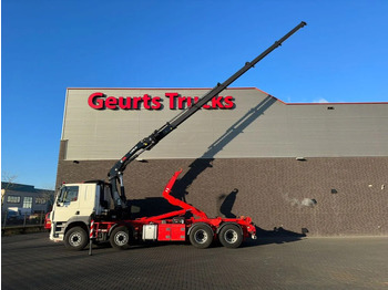 Kancalı yükleyici kamyon DAF CF 530 8X2 + HIAB HAAKARM + HIAB 262 EP-5 KRAAN/KRAN/CRANE/GRUA: fotoğraf 5