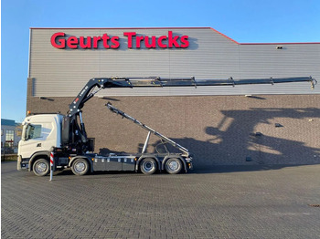 Scania G500 NGS 8X2 MET 3 ZIJDIGE KABELSYSTEEM + HIAB 362 EP-5 KRAAN/KRAN/CRANE/GRUA finansal kiralama Scania G500 NGS 8X2 MET 3 ZIJDIGE KABELSYSTEEM + HIAB 362 EP-5 KRAAN/KRAN/CRANE/GRUA: fotoğraf 1