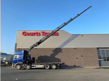 Vinçli kamyon Scania R580 V8 8X2 + HIAB XS 544 E-8 HIPRO KRAAN/KRAN/CRANE/GRUA: fotoğraf 3
