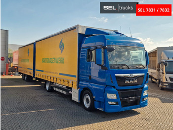 Tenteli kamyon MAN TGX 18.440 4X2 LL-U / Intarder /Jumbo /Durchlade: fotoğraf 3
