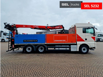 Vinçli kamyon MAN TGX 26.440 / Intarder / Fassi / Lenkachse: fotoğraf 4