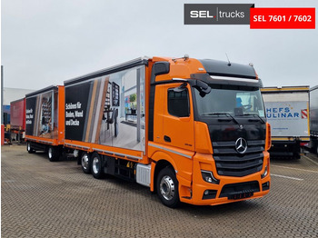 Tenteli kamyon Mercedes-Benz Actros 2548 / Retarder / Aluklappen / Euro 6E Mercedes-Benz Actros 2548 / Retarder / Aluklappen / Euro 6E: fotoğraf 3