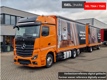 Tenteli kamyon MERCEDES-BENZ Actros 2548
