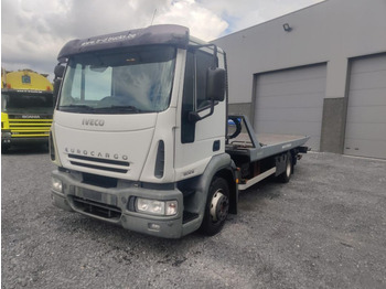 Çekici kamyonu Iveco EuroCargo 180 MET SCHUIFPLATEAU EN LAADLIFT -37185 KM: fotoğraf 1