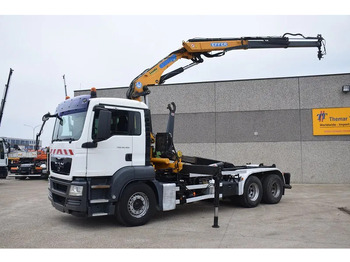 Kancalı yükleyici kamyon MAN TGS 26.360