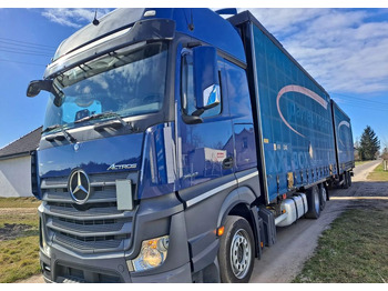 Tenteli kamyon Mercedes-Benz Actros 2542 zestaw jumbo 7,70: fotoğraf 4