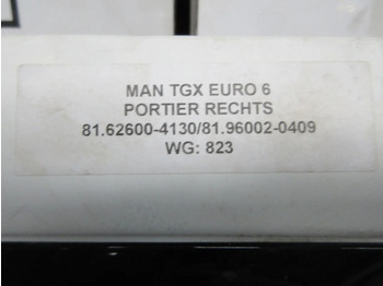 Kapı ve yedek parça - Kamyon MAN 81.62600-4130/ MAN TGX RECHTS 18.420 EURO 6: fotoğraf 5