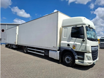 Kapalı kasa kamyon DAF CF 330 / VOLUME COMBI / THROUGH-LOADING SYSTEM / TUV:08-01-2026 / DEB / AIRCO / MANUAL / EURO-6 / 2016: fotoğraf 2