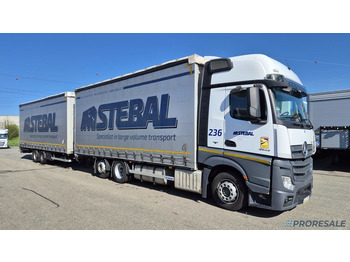 Tenteli kamyon MERCEDES-BENZ Actros 2542