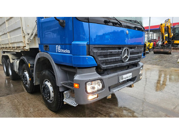 Damperli kamyon Mercedes-Benz Actros 3241 8x4 3 sided tipper - full spring: fotoğraf 2