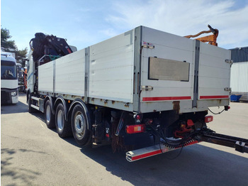 Sal/ Açık kasa kamyon, Vinçli kamyon Volvo FH 500 | 8X4 | HIAB 408 E-6 | JIB 70X-4 | TULOSSA: fotoğraf 2