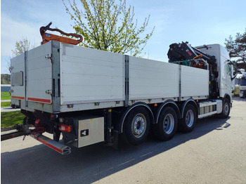 Sal/ Açık kasa kamyon, Vinçli kamyon Volvo FH 500 | 8X4 | HIAB 408 E-6 | JIB 70X-4 | TULOSSA: fotoğraf 3