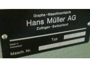 Baskı makinesi Muller Martini 271 Wire Stitching Machine: fotoğraf 5