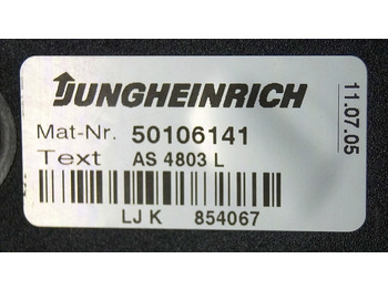 Yönetim bloku - Malzeme taşıma ekipmanı Jungheinrich 50106141 | Stuur regeling steering Controller AS4803 L for ETV214: fotoğraf 2 Yönetim bloku - Malzeme taşıma ekipmanı Jungheinrich 50106141 | Stuur regeling steering Controller AS4803 L for ETV214: fotoğraf 2