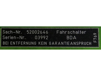 Elektrik sistemi - Malzeme taşıma ekipmanı Jungheinrich 52002646 | Verzamelprint Board printed circuit 50434100 for EKS Verzamelprint Board printed circuit 50434100 for EKS: fotoğraf 3