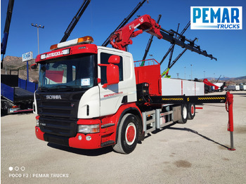 Vinçli kamyon SCANIA P 400