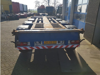Konteynır taşıyıcı/ Yedek karoser dorse Pacton T3-010 Multi chassis Liftas BPW drum: fotoğraf 5
