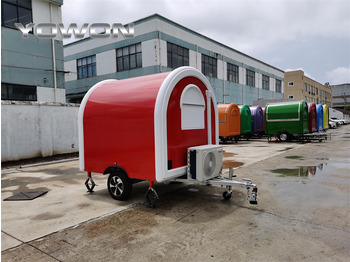 Yeni Büfe karavan nakliyatı için gıda maddeleri YOWON Fully customized food vending cart mobile street fast food trailer: fotoğraf 3