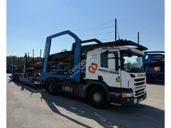Araba taşıyıcı kamyon SCANIA P 450