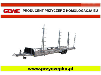 Alçak çerçeveli platform römork GEWE