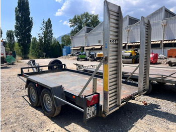 Alçak çerçeveli platform römork MANDRINOISE REMORQUE PORTE ENGINS 2 ESSIEUX 3T5 2020: fotoğraf 2
