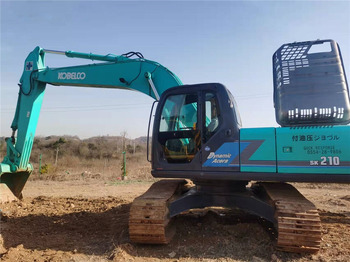 Paletli ekskavatör Kobelco SK210: fotoğraf 3