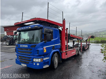 Araba taşıyıcı kamyon SCANIA P 450