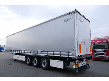 Tenteli dorse Krone CURTAINSIDER/PALLET BOX/LIFTED AXLE/2018 YEAR: fotoğraf 4