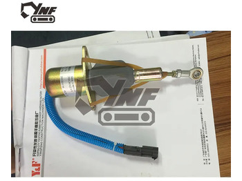 Yeni Elektrik sistemi High Quality Excavator Parts 12V 24V Diesel Engine Fuel Stop Solenoid Valve PC350-7 3930234 232c-1115030: fotoğraf 2