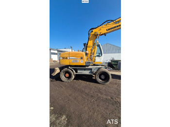 Tekerlekli ekskavatör LIEBHERR A 314