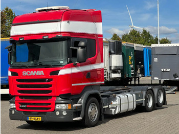 Konteynır taşıyıcı/ Yedek karoser kamyon SCANIA R 450