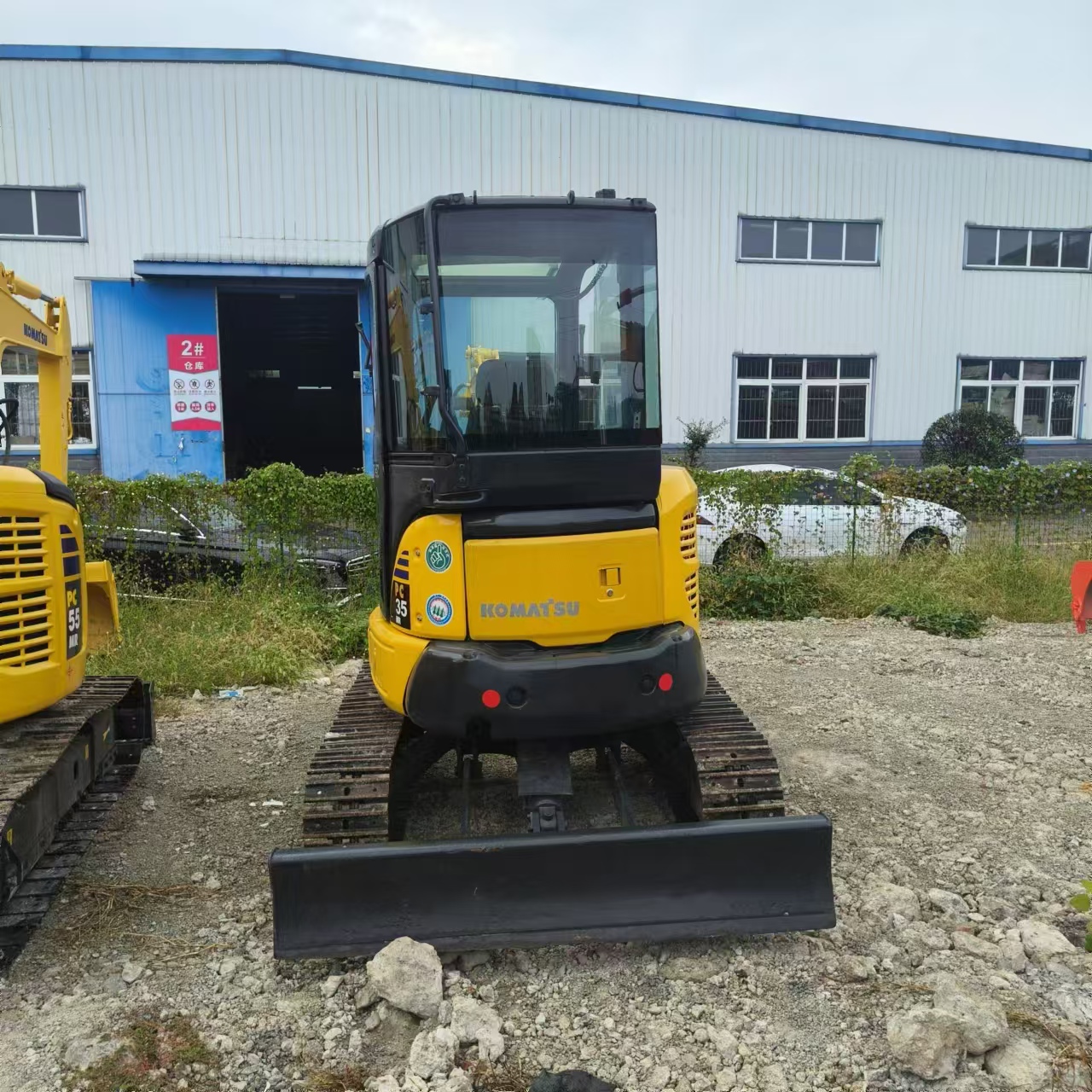 Mini ekskavatör KOMATSU PC35: fotoğraf 3