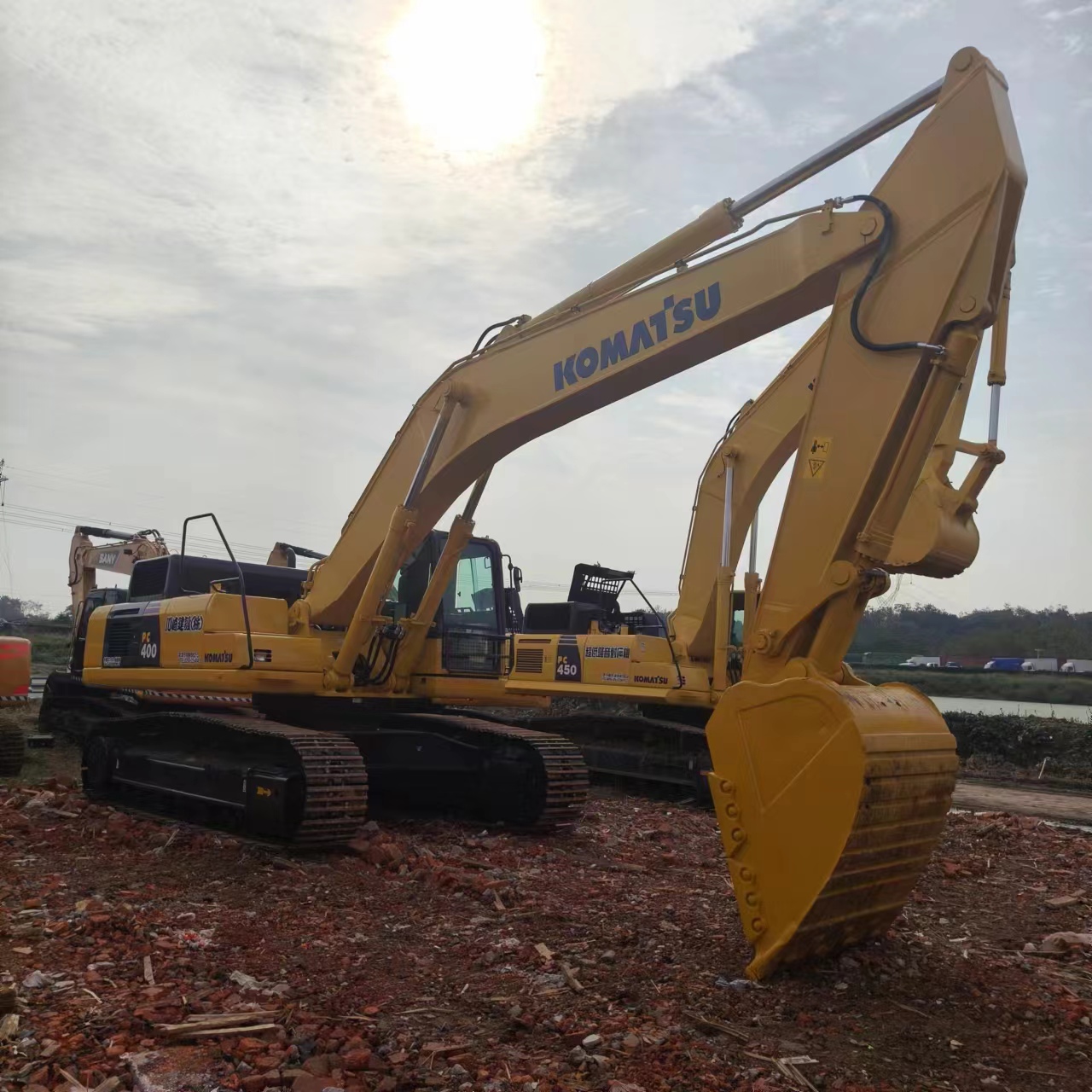 Paletli ekskavatör KOMATSU PC400: fotoğraf 5