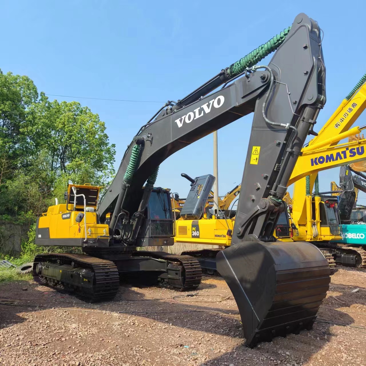 Paletli ekskavatör VOLVO EC480