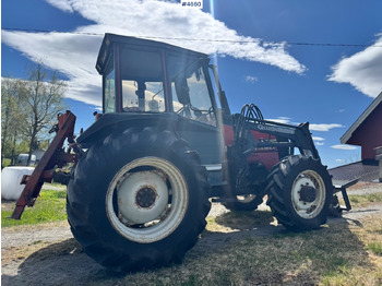 Traktör 1989 Valmet 455 4x4 w/ Front loader: fotoğraf 5