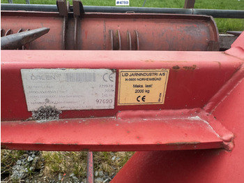 Saman makinesi 2015 Dalen 2299-TR Bale spear: fotoğraf 5