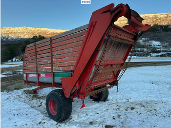 Saman makinesi Underhaug 7000 unloader wagon: fotoğraf 5 Saman makinesi Underhaug 7000 unloader wagon: fotoğraf 5