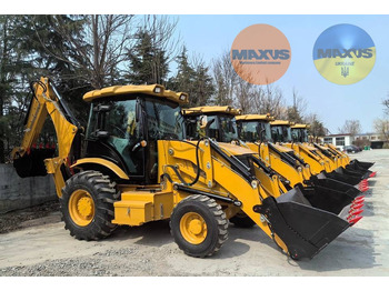Iş makinesi Maxus 3cx Backhoe Loader /3cx kotró-rakodógép/3cx kotró-rakodógép/Екскаватор-навантажувач 3cx /3CX Baggerlader: fotoğraf 3