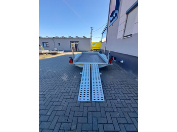 Yeni İş makinası römorku PRZYCZEPA DO KOPARKI MINIKOPARKI ŁADOWARKI Z NAJAZDAMI STALOWYMI 3500KG / EXCAVATOR MINI EXCAVATOR LOADER TRAILER WITH STEEL RAMPS 3500KG: fotoğraf 5