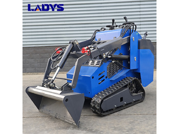LADYS Free Shipping Mini Skid Steer Loader Compact Track Electric/Diesel Chinese Mini Skid Steer Loader For Sale With Mini Skid Steer Attachments 4 In 1 Bucket finansal kiralama LADYS Free Shipping Mini Skid Steer Loader Compact Track Electric/Diesel Chinese Mini Skid Steer Loader For Sale With Mini Skid Steer Attachments 4 In 1 Bucket: fotoğraf 1