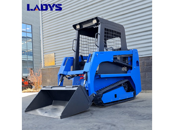 LADYS Free Shipping Mini Skid Steer Loader Compact Track Electric/Diesel Chinese Mini Skid Steer Loader For Sale With Mini Skid Steer Attachments 4 In 1 Bucket finansal kiralama LADYS Free Shipping Mini Skid Steer Loader Compact Track Electric/Diesel Chinese Mini Skid Steer Loader For Sale With Mini Skid Steer Attachments 4 In 1 Bucket: fotoğraf 4