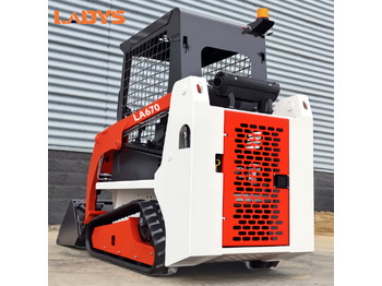 Yeni Mini yükleyici LADYS LA670 Mini Small Skid Steer Loader Compact Track Diesel Mini Skid Steer Loader For Sale With Small Mini Skid Steer Attachments 4 In 1 Bucket: fotoğraf 4