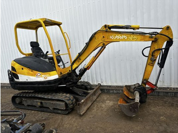 Mini ekskavatör Kubota KX61-3 Canopy: fotoğraf 3
