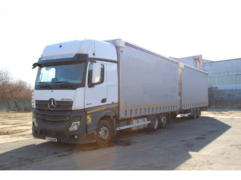 Tenteli kamyon Mercedes-Benz Actros 2542: fotoğraf 2