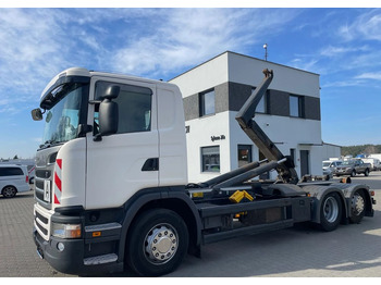 Kancalı yükleyici kamyon SCANIA R 410