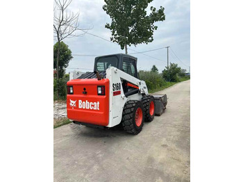 Mini yükleyici USED BOBCAT S160 Skid-steer Loader Bobcat S160 Carry Sweeper with Very Good Performance Is for Sale at a Low Price.: fotoğraf 5