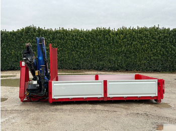 Yeni Kancalı konteyner CONTAINER SCARRABILE NUOVO A PIANALE CON GRU: fotoğraf 3